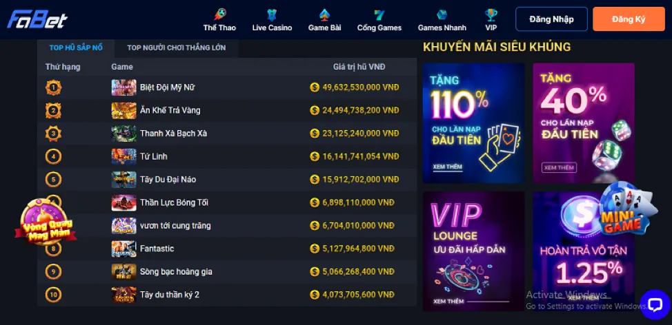 Tương lai của giải trí trực tuyến với ga6789 code